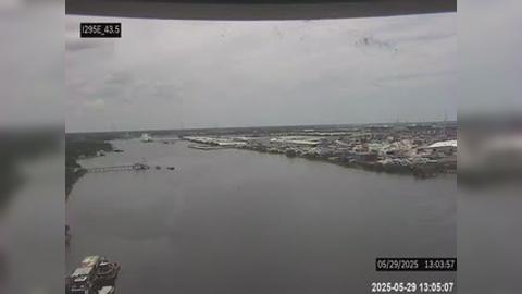 Traffic Cam Jacksonville: I-295 E at Dames Pt Bridge N Span B