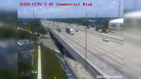 Traffic Cam Oakland Park: I-95 S Of Commercial Blvd