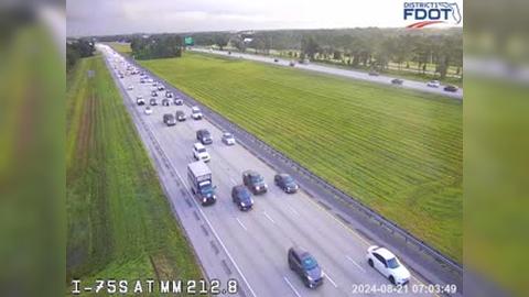 Traffic Cam The Meadows: 2128S_75_S/O_UNIVERSITY_PKWY_M213