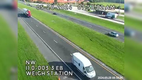 Traffic Cam Beulah: I10-MM 003.3EB-Weigh Station