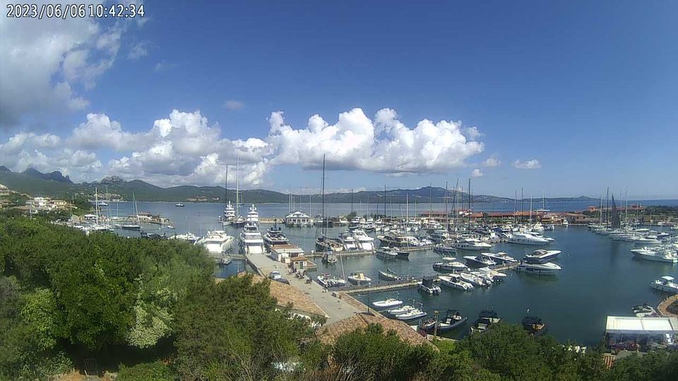 Webcams intorno di Porto Cervo - meteoblue