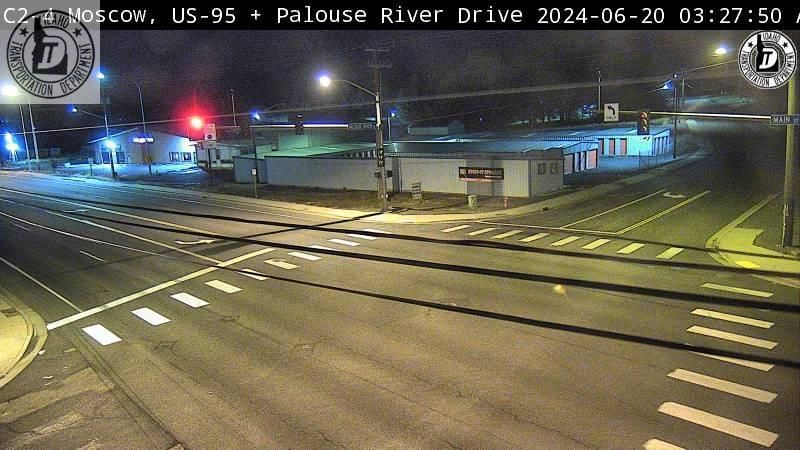 Traffic Cam Moscow: US 95: Palouse River