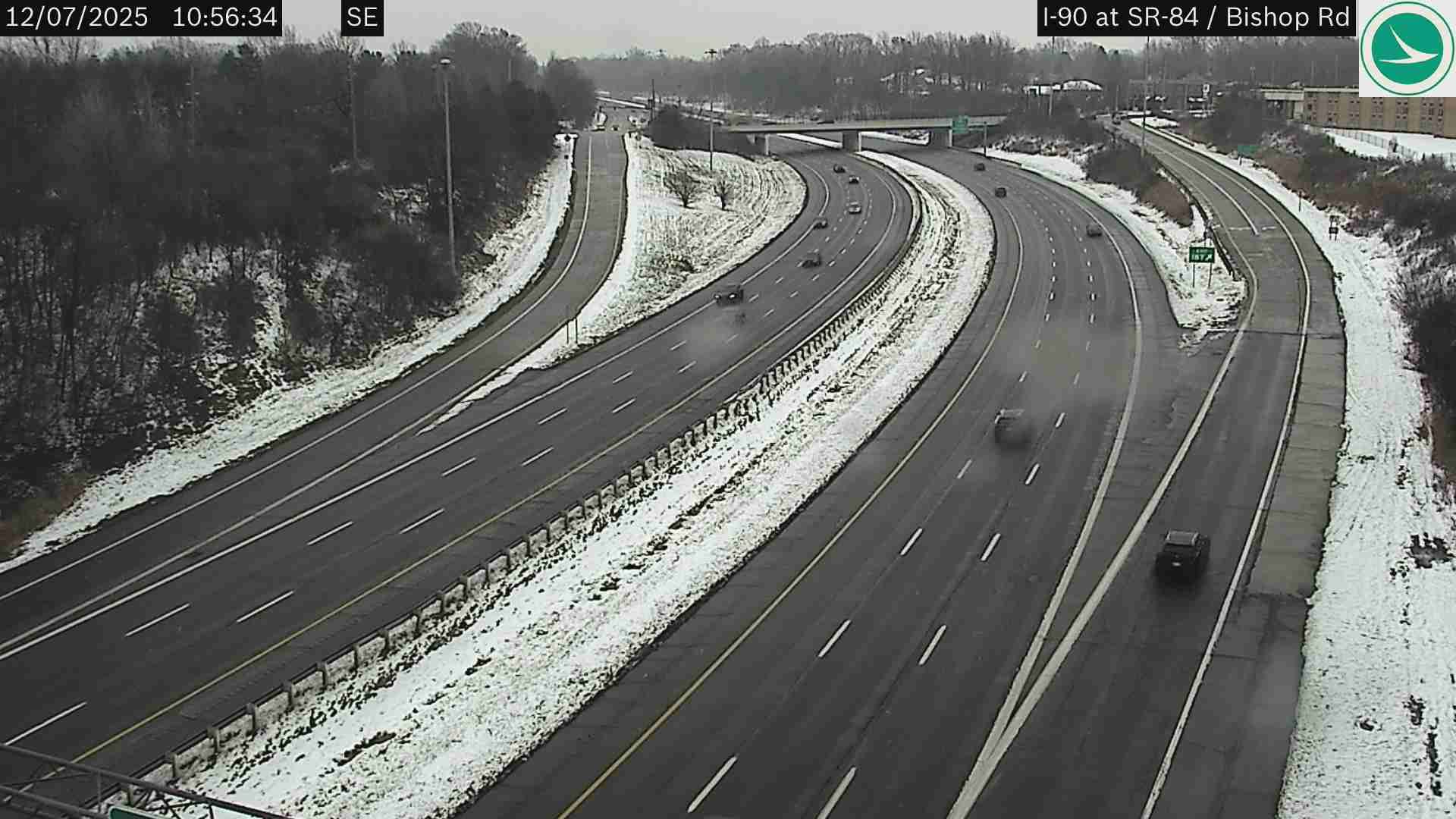 Traffic Cam Wickliffe: I-90 at SR-84 - Bishop Rd