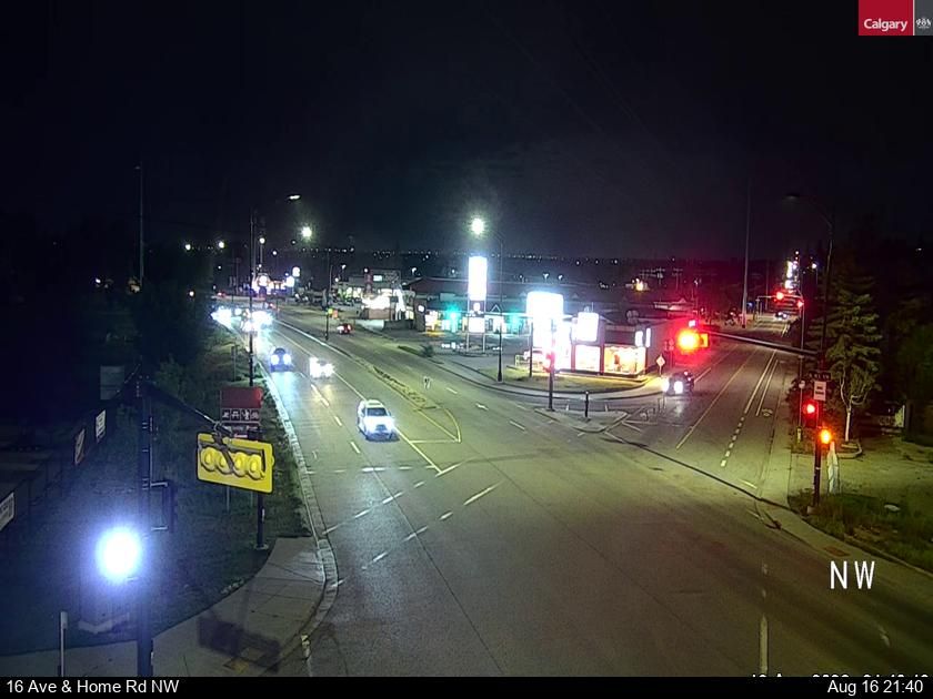 Traffic Cam Montgomery: 16 Avenue - Home Rd NW
