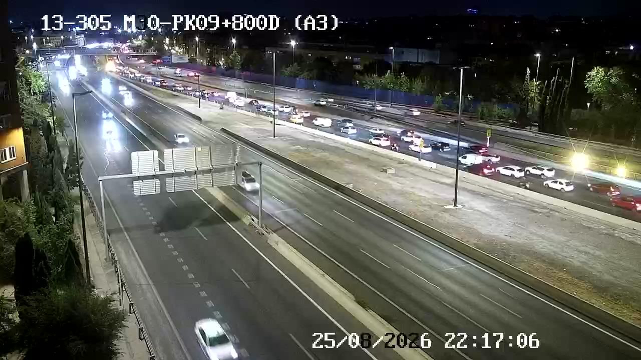 Traffic Cam Numancia: M30 - PK09+350 D (A3)