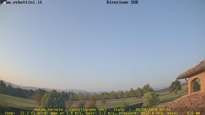 immagine della webcam nei dintorni di Montecavolo: webcam Castellarano