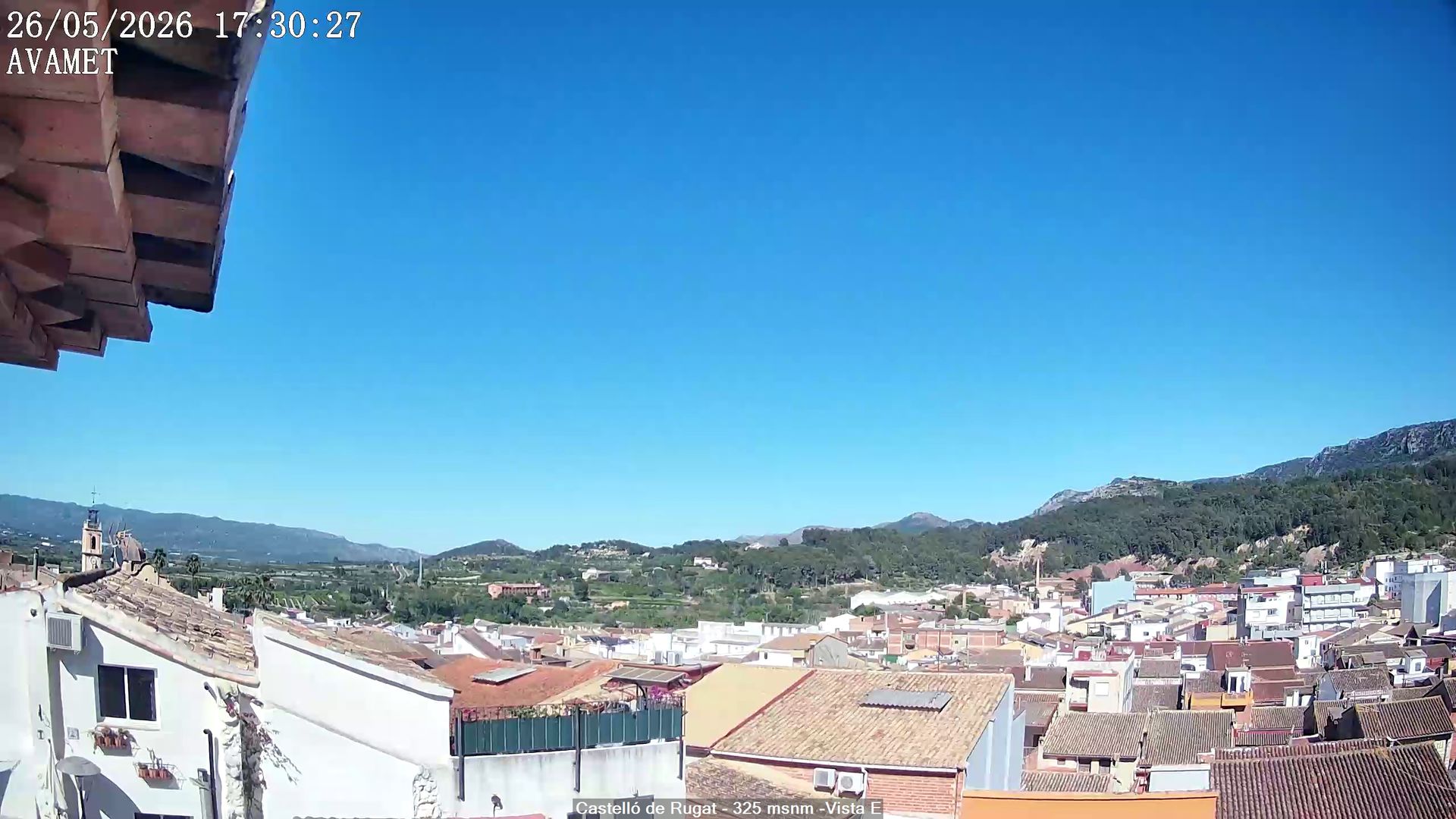 Traffic Cam Castello de Rugat › East