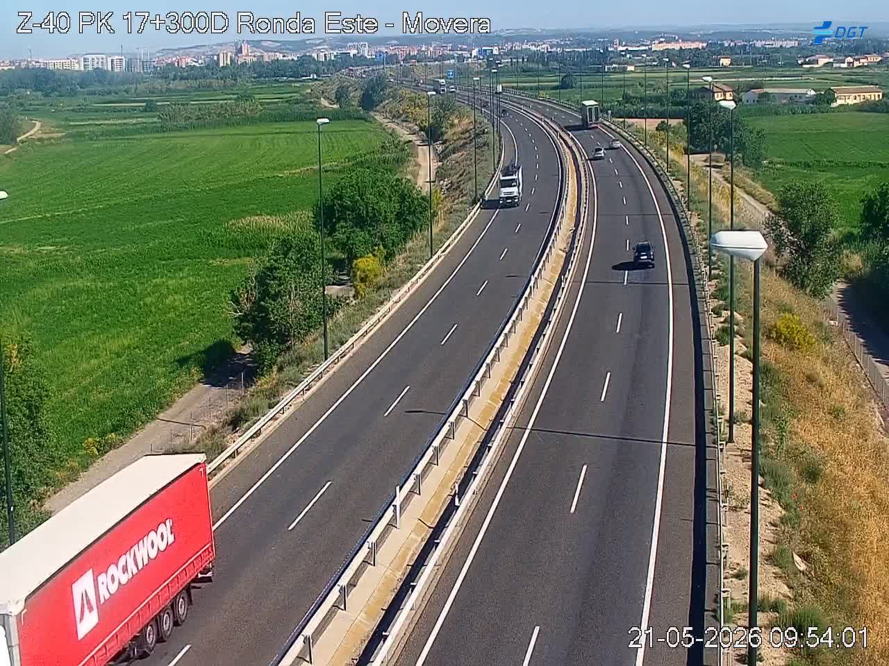 Traffic Cam Zaragoza: Z-40 - Ebro