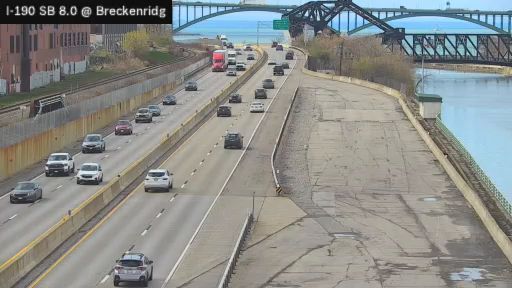 Traffic Cam Buffalo › South: I-190 Near Breckenridge Street