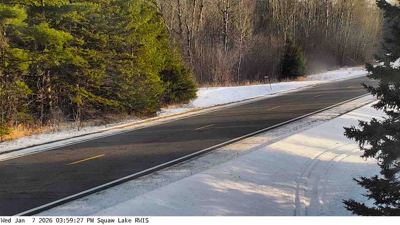 Traffic Cam Squaw Lake: MN 46: T.H.46 - MP 25): T.H.46 - MP 25) View