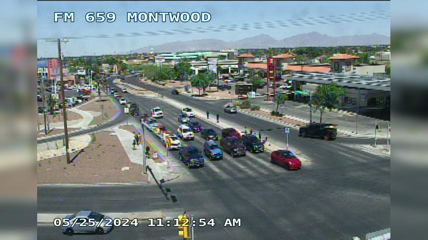 Traffic Cam El Paso › North: FM-659/Zaragoza @ Montwood