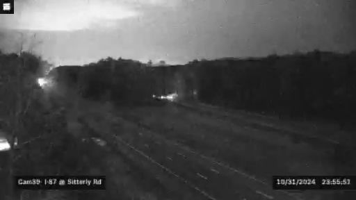 Traffic Cam Clifton Park › North: I-87 NB @ Sitterly Road
