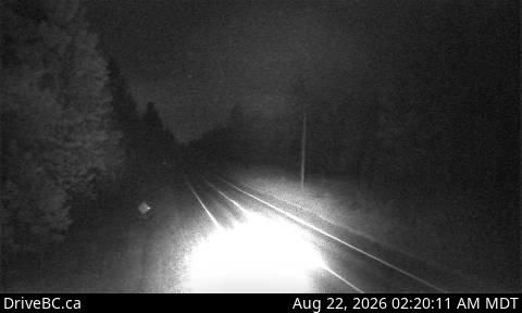 Traffic Cam Area C › North-West: Hwy 3/93 near Ha Ha Creek Road, looking west