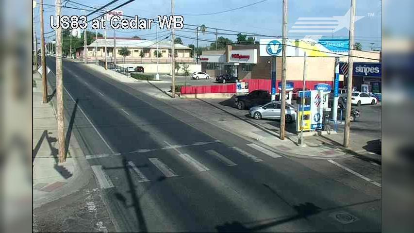 Traffic Cam Laredo › West: US 83 at Cedar WB