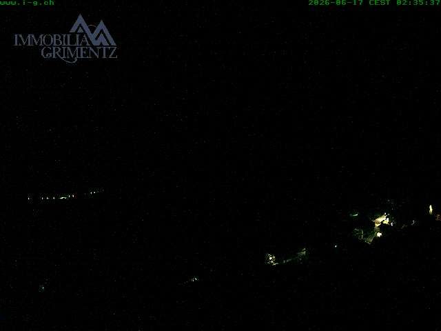 Grimentz: view over the valley of Anniviers
