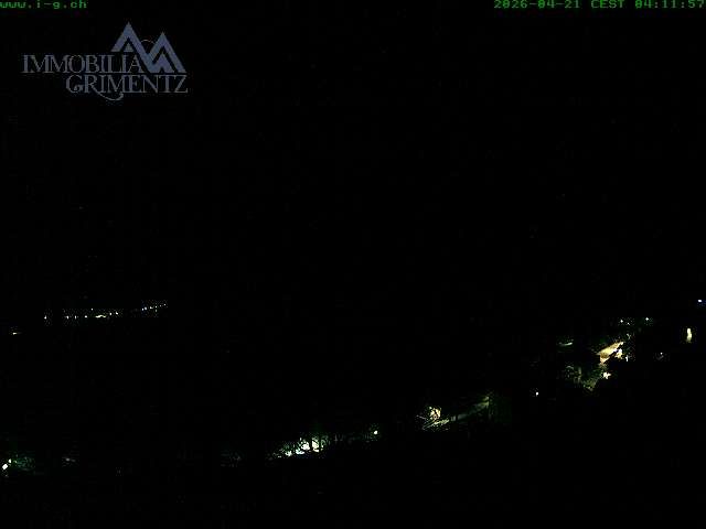 Grimentz: view over the valley of Anniviers