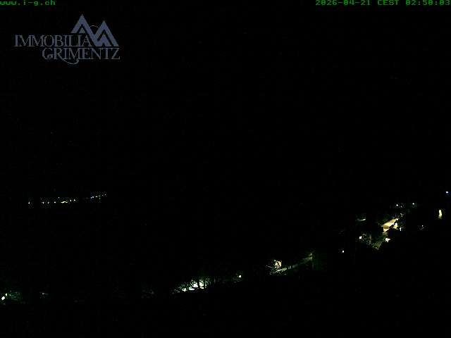 Grimentz: view over the valley of Anniviers