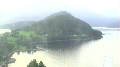 Island Haven: A Mountainous Landscape