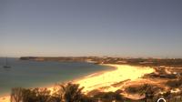 Ultima vista de la luz del día desde Sagres: Beach