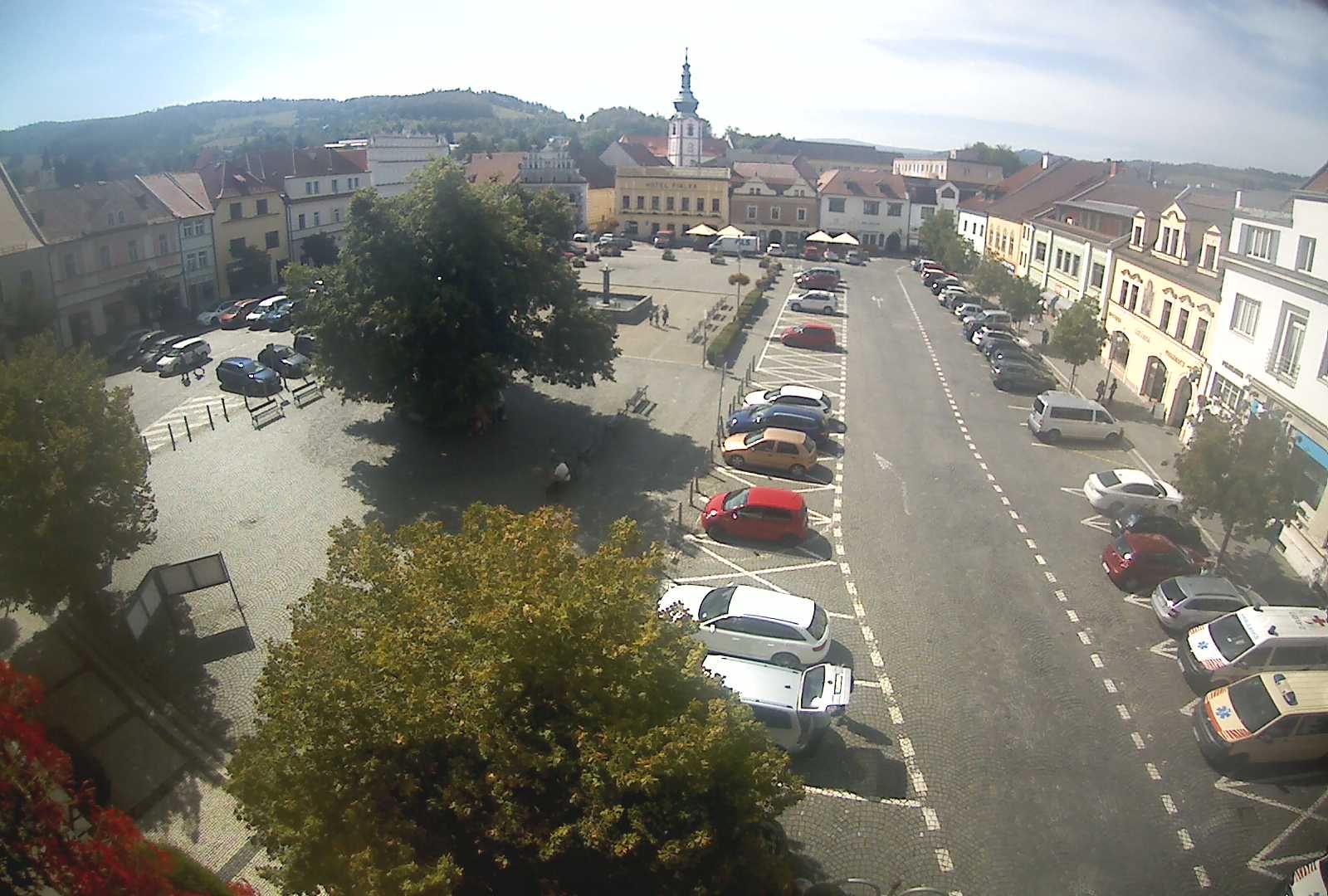 Traffic Cam Susice: nad Otavou, náměstí