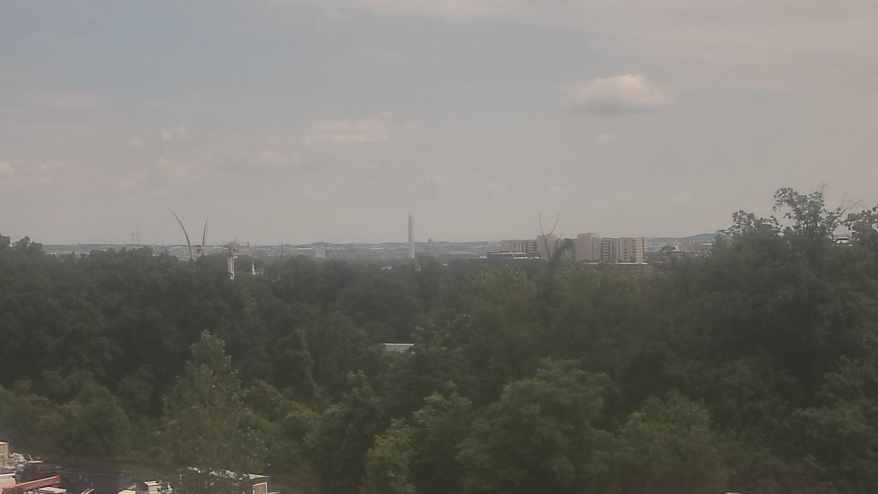 Traffic Cam Arlington: Air Force Memorial - The Old Post Office Pavilion - Washington Monument