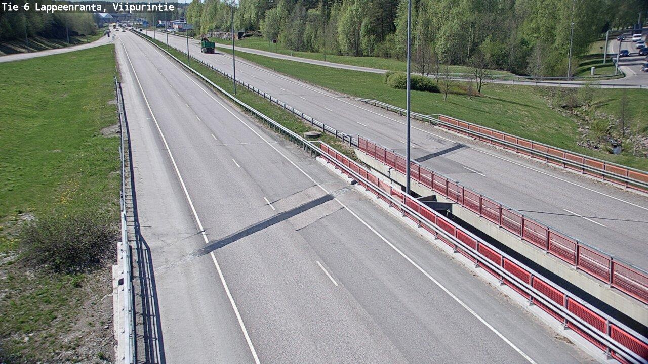 Traffic Cam Lappeenranta: Tie - Viipurintie - Kouvolaan