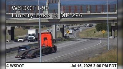 Liberty Lake East: Scenic I-90 Traffic Watch