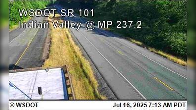 Indian Valley Traffic in Port Angeles Webcam