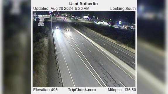 Traffic Cam Sutherlin: I-5 at