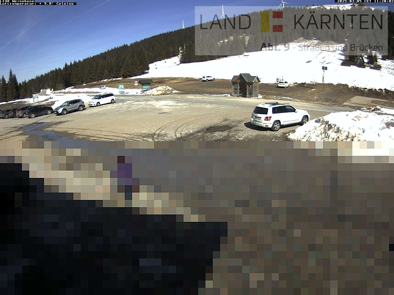 Traffic Cam Bad Schwanberg: Weinebene - Kärnten, Österreich