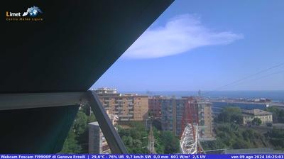 immagine della webcam nei dintorni di Mele: webcam Cornigliano Ligure