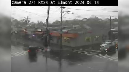 Traffic Cam Hewlett Neck: NY 24 Eastbound at Elmont Road