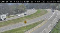 South Waverly › East: NY 17 at Exit 60 - PA 220 - Current