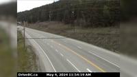 Soda Creek › West: 24, Hwy 97 and Beaver Lake Rd junction north of McLeese Lake, looking west - Day time