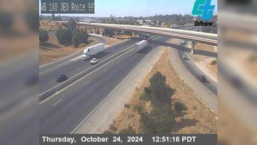 Traffic Cam Fresno › West: FRE-180-JEO RTE