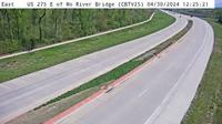 Council Bluffs: CB - US 275 East of Missouri River Bridge (25) - Dia