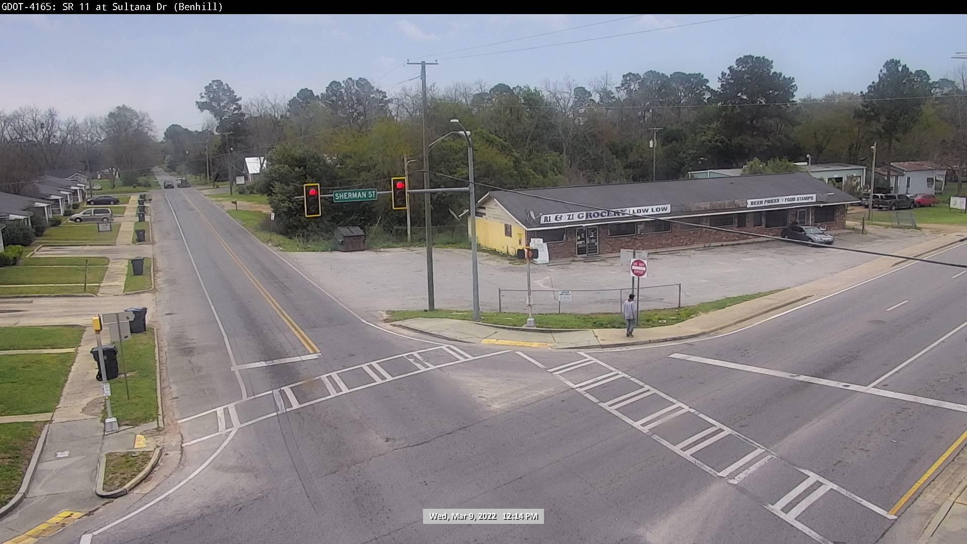 USA Fitzgerald Residential area on Sherman street live camera USA Fitzgerald Residential area on Sherman street live camera