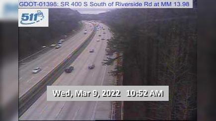 Traffic Cam Sandy Springs: GDOT-CAM-