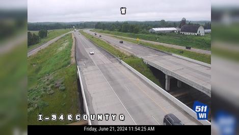 Traffic Cam Fond du Lac: I-94 at County Q