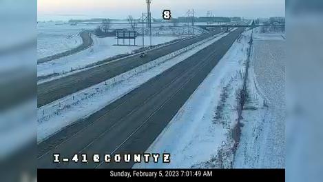 Traffic Cam Ethelwyn Park: I-41 at County Z