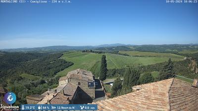 immagine della webcam nei dintorni di Siena: webcam Montalcino