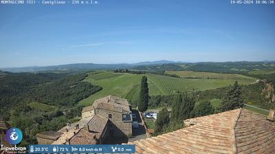 immagine della webcam nei dintorni di Pienza: webcam Montalcino