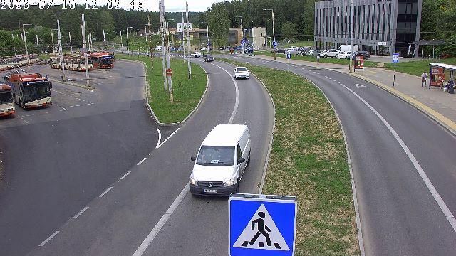 Traffic Cam Vilnius › West: Senoji plytinė - Saulėtekio alėja
