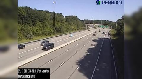 Traffic Cam Moon Township: I-376 @ EXIT 57 (BUSINESS 376 WEST MOON)