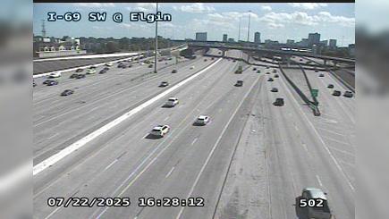 Traffic Cam Houston › South: IH-69 Southwest @ Elgin