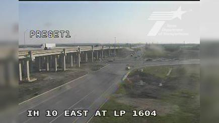 Traffic Cam San Antonio › East: IH 10 East at LP 1604