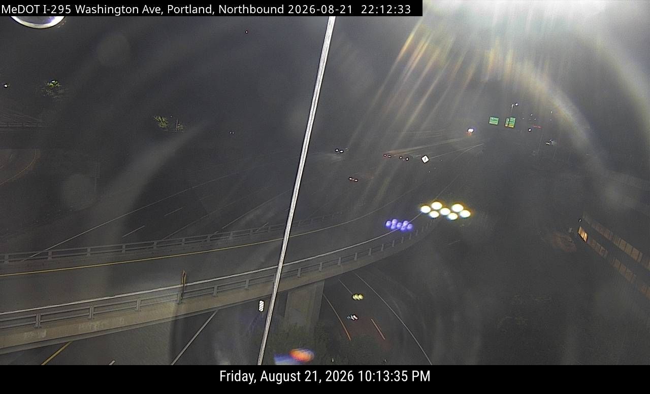 Traffic Cam East Deering: I-295 Mile 08 NB (Portland)