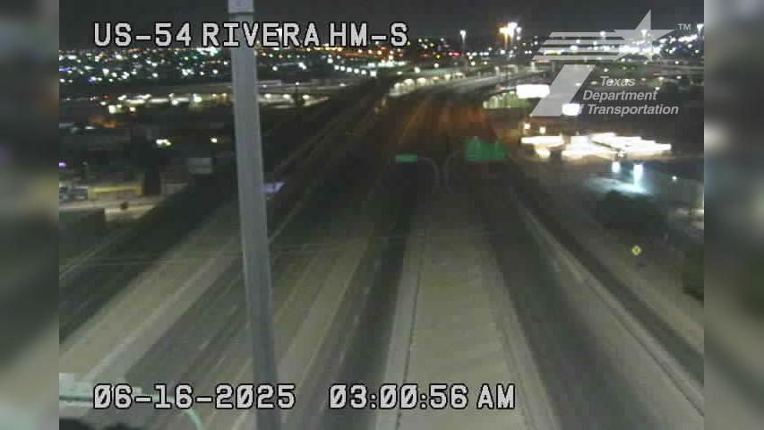 Traffic Cam El Paso › South: US-54 @ Rivera HM S