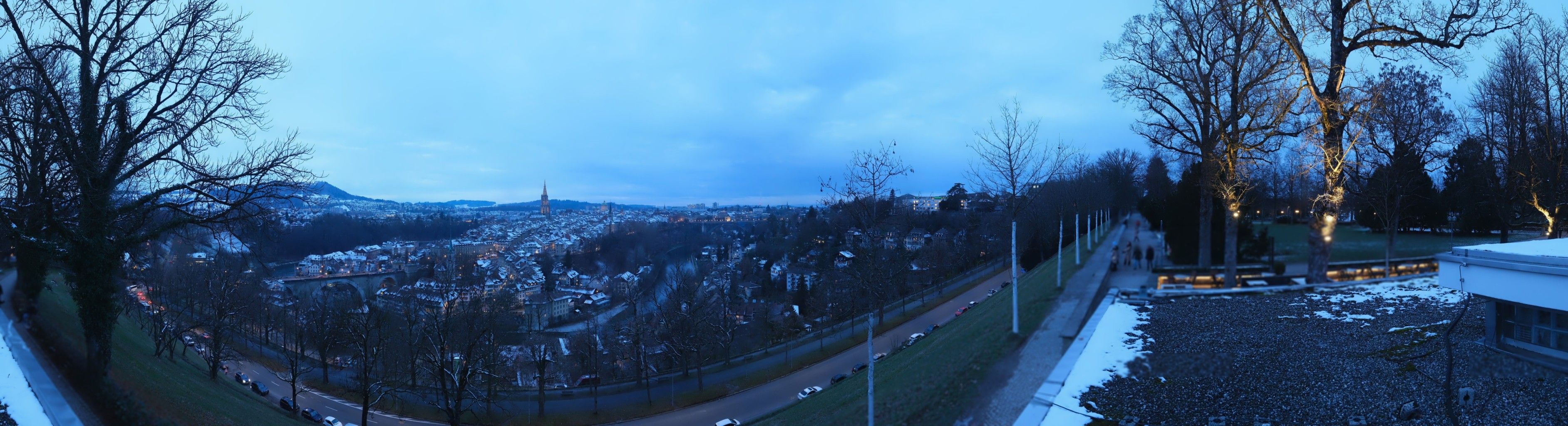 Bern: Schosshalde: Rosengarten Restaurant 180°