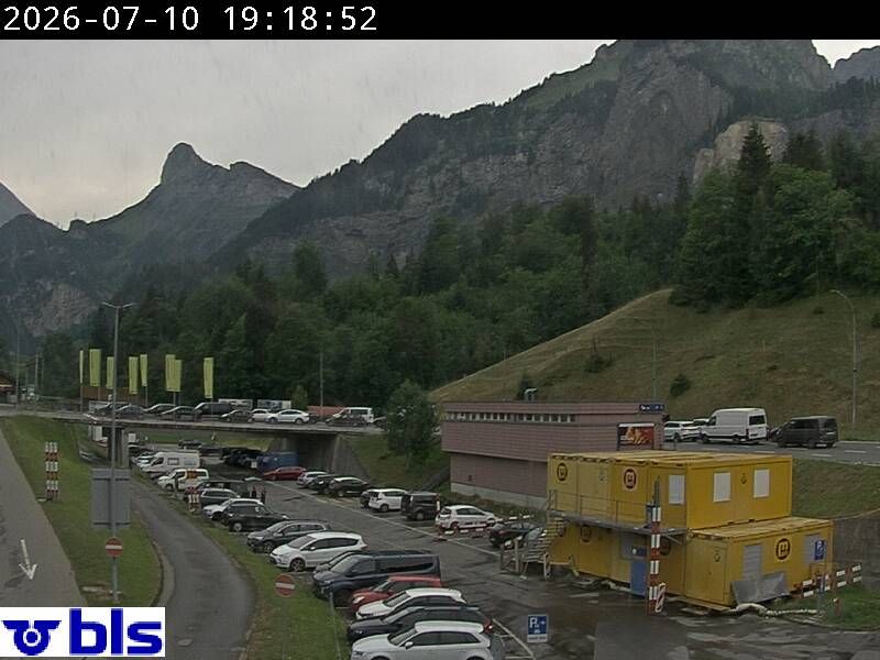 Kandersteg › Süden: Autoverlad Lötschberg